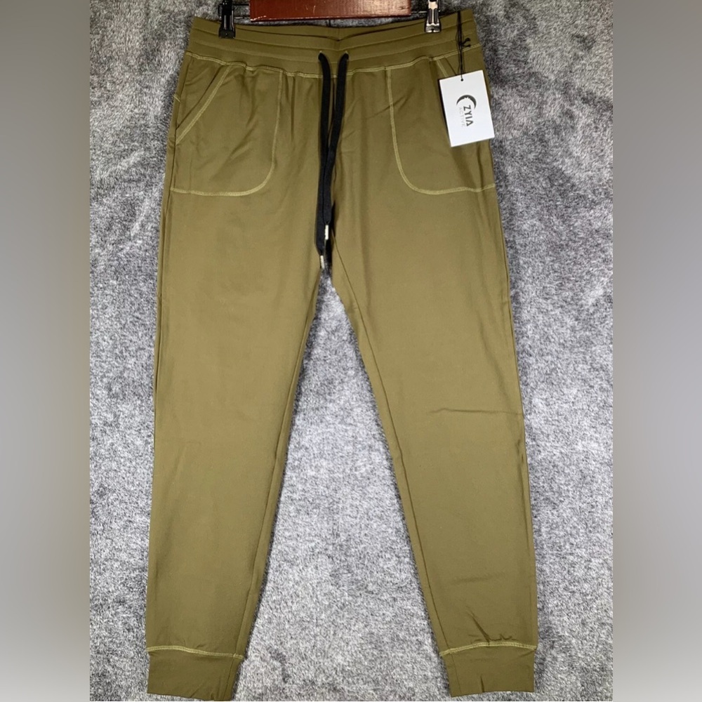 Zyia Active Joggers Women’s Large Olive Unwind